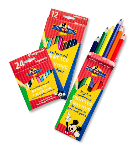 Mickey Mouse Crayons